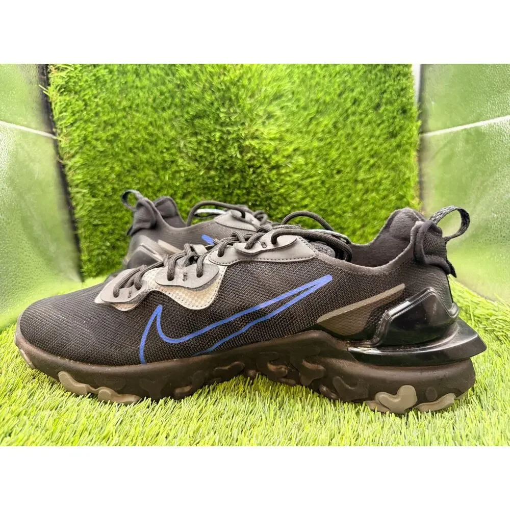 Nike React Vision DM9460-001 Athletic Sneaker Mens 14 Black Synthetic Gym Sports